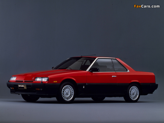 Nissan Skyline 2000 Turbo RS-X Coupe (KDR30XFT) 1983–85 images (640 x 480)