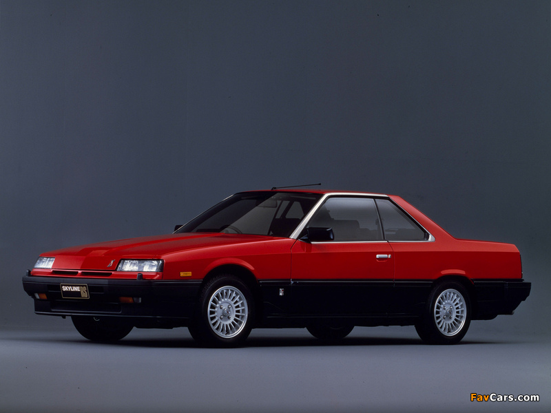Nissan Skyline 2000 Turbo RS-X Coupe (KDR30XFT) 1983–85 images (800 x 600)