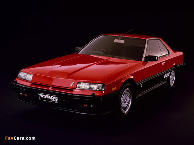 Nissan Skyline 2000 Turbo RS-X Coupe (KDR30XFT) 1983–85 pictures (640 x 480)