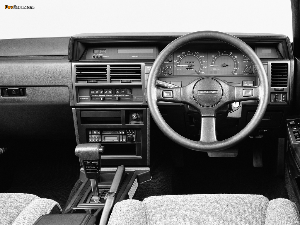 Nissan Skyline GT Sedan (HR31) 1985–87 pictures (1024 x 768)
