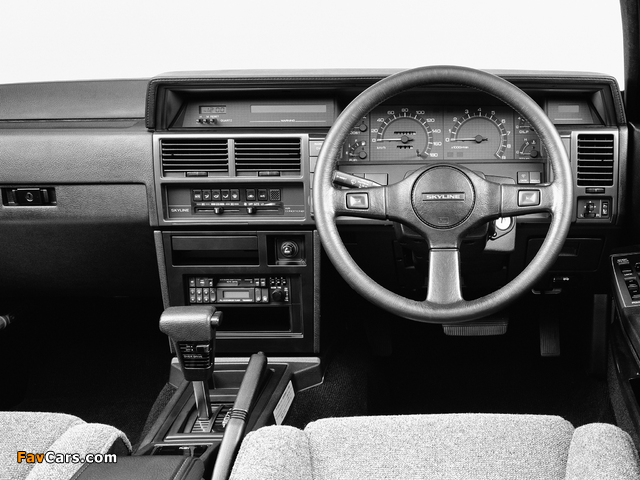 Nissan Skyline GT Sedan (HR31) 1985–87 pictures (640 x 480)