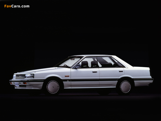 Nissan Skyline GT Sedan (HR31) 1985–87 wallpapers (640 x 480)