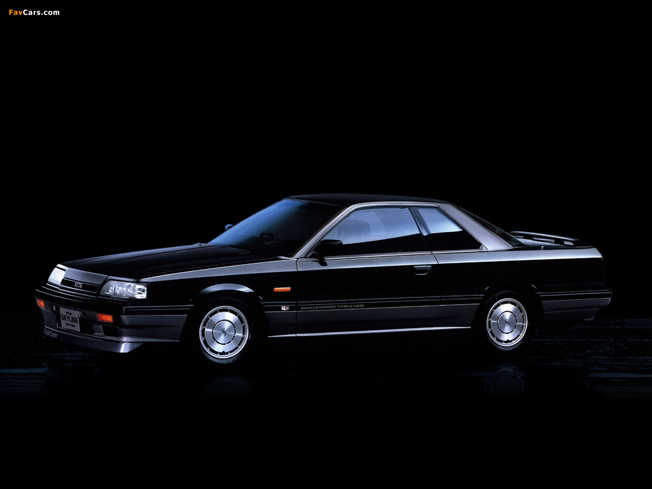 Nissan Skyline GTS Coupe TwinCam 24V Turbo (HR31) 1986–87 images (1280 x 960)