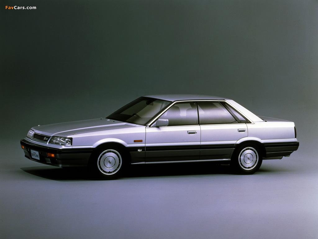 Nissan Skyline GT Sedan (HR31) 1987–89 photos (1024 x 768)
