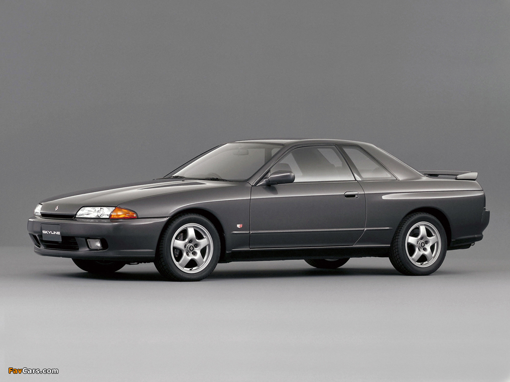 Nissan Skyline GTS-T Coupe (KRCR32) 1989–91 wallpapers (1024 x 768)