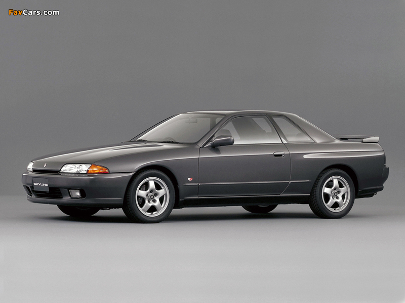 Nissan Skyline GTS-T Coupe (KRCR32) 1989–91 wallpapers (800 x 600)