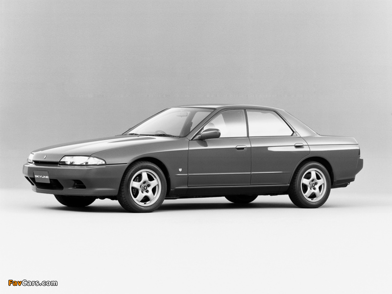 Nissan Skyline 1.8 Sedan (FR32) 1989–91 wallpapers (800 x 600)