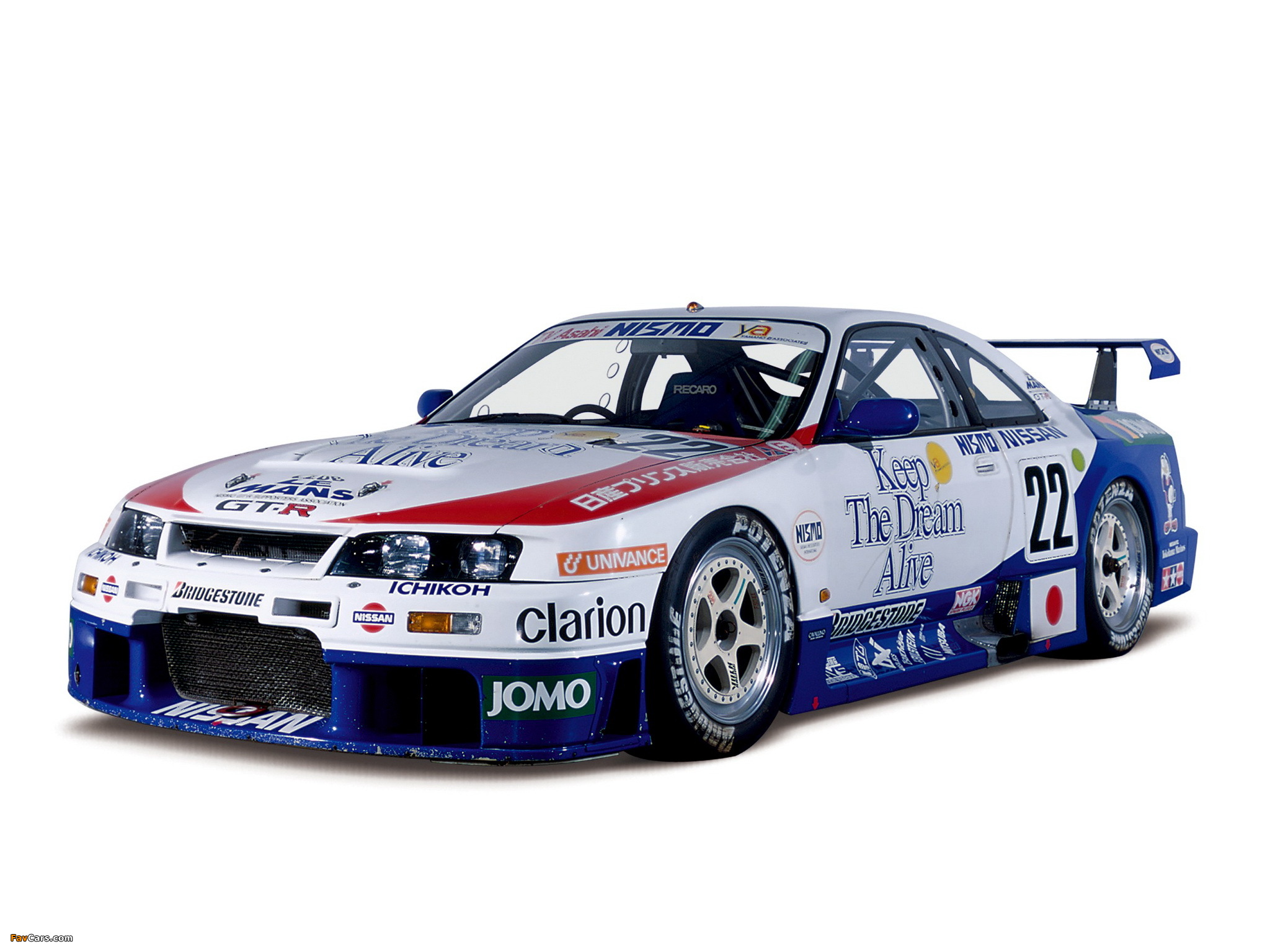 Nissan Skyline GT-R JGTC Race Car (R33) 1995–98 images (2048 x 1536)