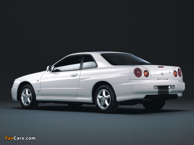 Nissan Skyline GT Four Coupe (ENR34) 1998–2001 photos (640 x 480)