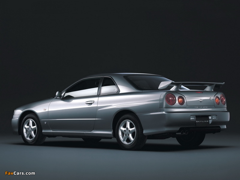 Nissan Skyline GT Coupe (HR34) 1998–2001 pictures (800 x 600)