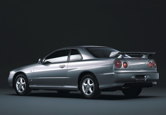 Nissan Skyline GT Coupe (HR34) 1998–2001 pictures