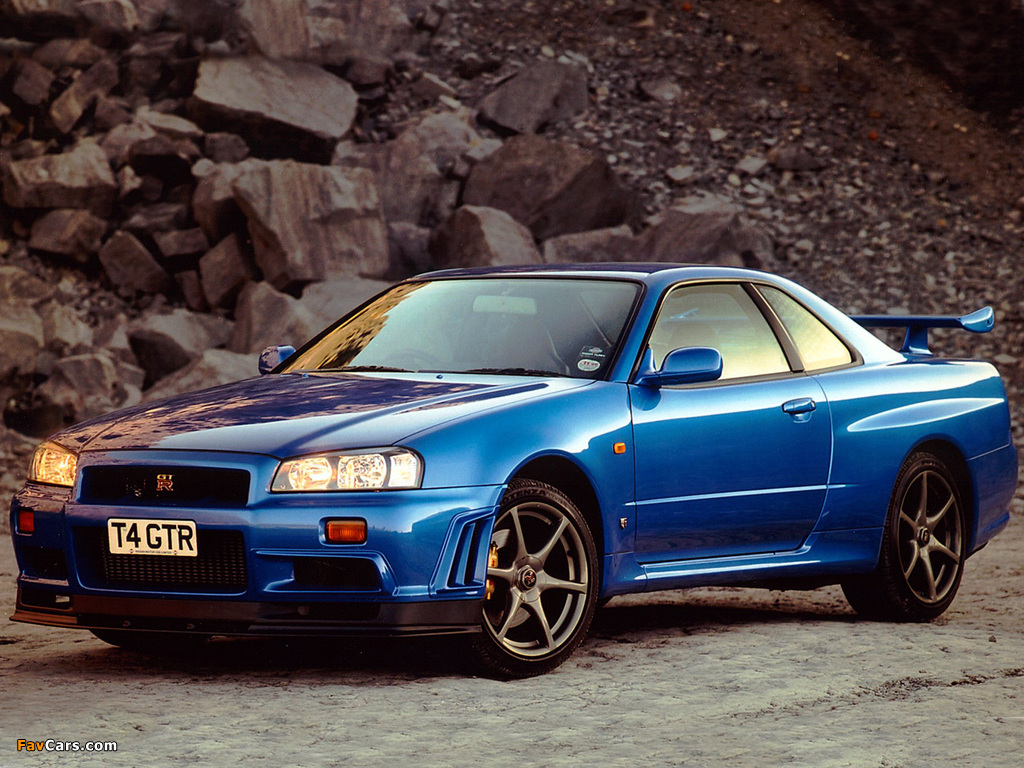 Nissan Skyline GT-R V-spec (BNR34) 1999–2002 images (1024 x 768)