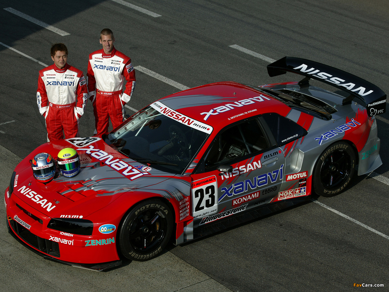 Nissan Skyline GT-R JGTC Race Car (BNR34) 1999–2003 images (1280 x 960)