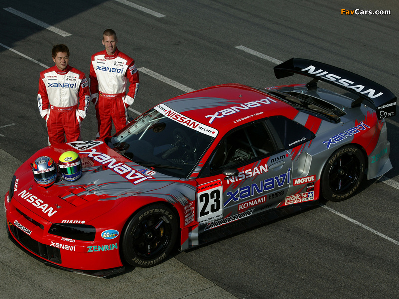 Nissan Skyline GT-R JGTC Race Car (BNR34) 1999–2003 images (800 x 600)