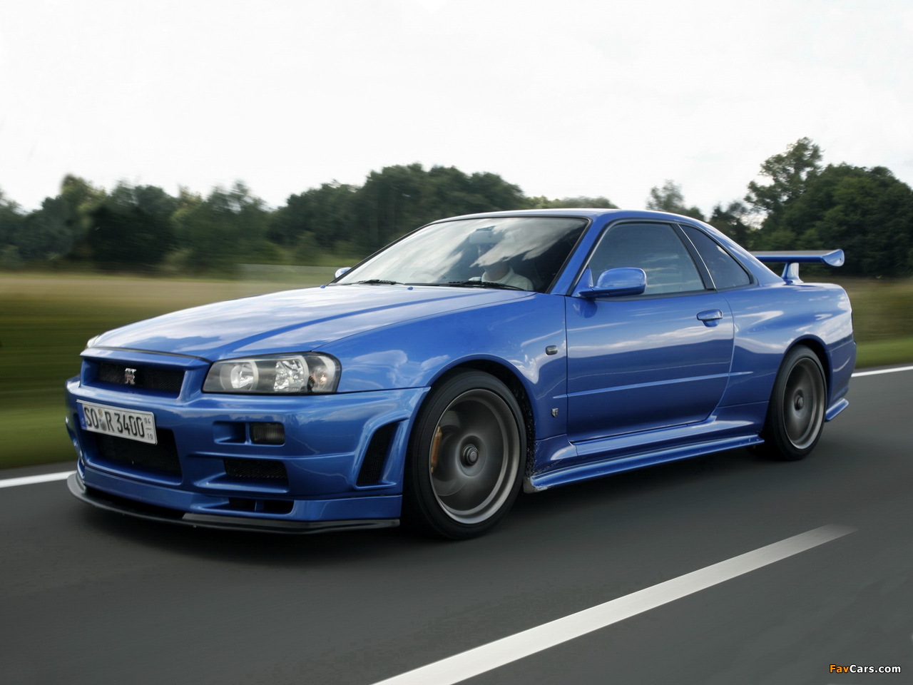 Nissan Skyline GT-R V-spec (BNR34) 1999–2002 photos (1280 x 960)