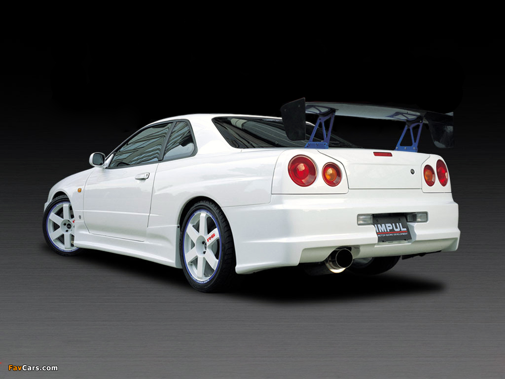Impul Nissan Skyline GT-R (BNR34) 1999–2002 photos (1024 x 768)