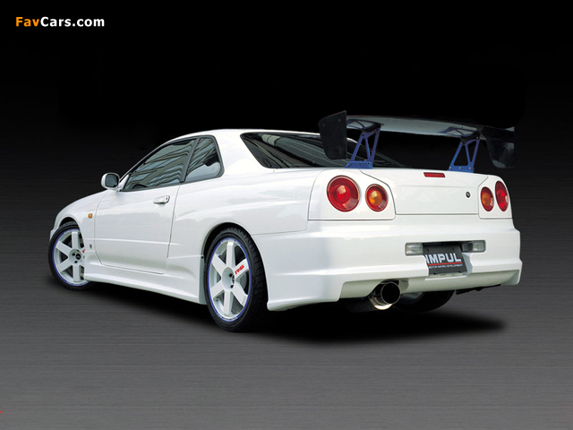 Impul Nissan Skyline GT-R (BNR34) 1999–2002 photos (640 x 480)