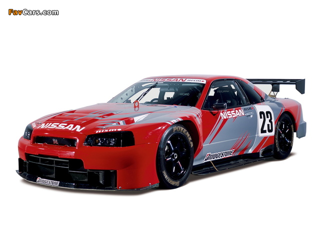 Nissan Skyline GT-R JGTC Race Car (BNR34) 1999–2003 pictures (640 x 480)