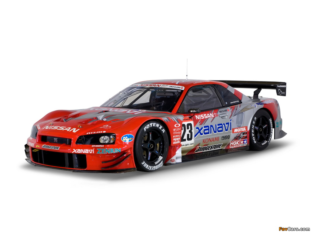 Nissan Skyline GT-R JGTC Race Car (BNR34) 1999–2003 pictures (1024 x 768)