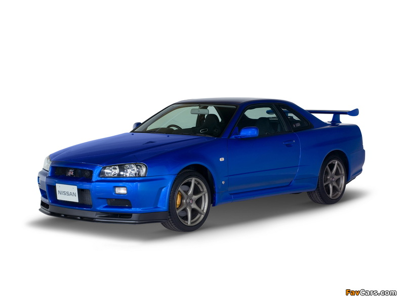 Nissan Skyline GT-R (BNR34) 1999–2002 wallpapers (800 x 600)