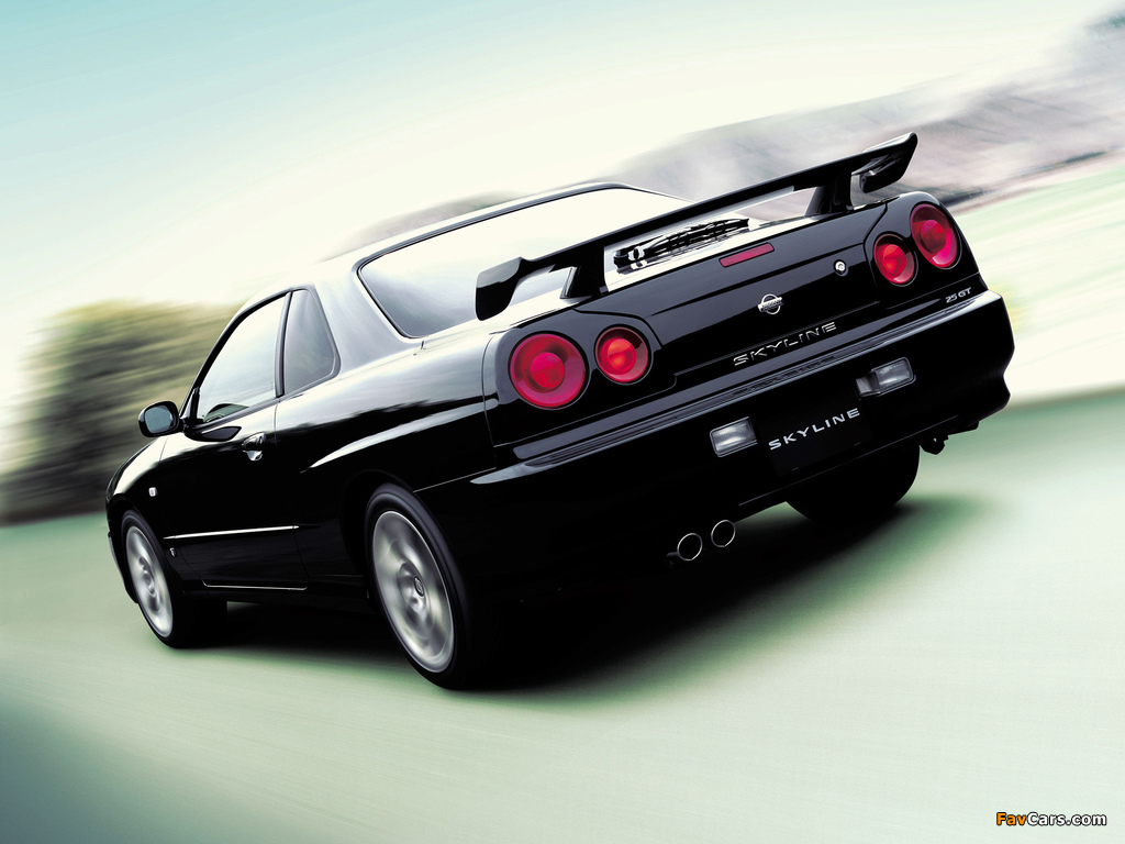 Nissan Skyline GT Turbo Coupe (R34) 2000–01 images (1024 x 768)