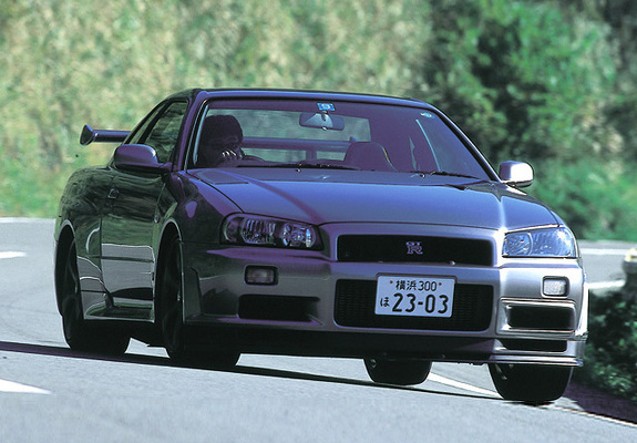 Nissan Skyline GT-R V-spec II (BNR34) 2000–02 images