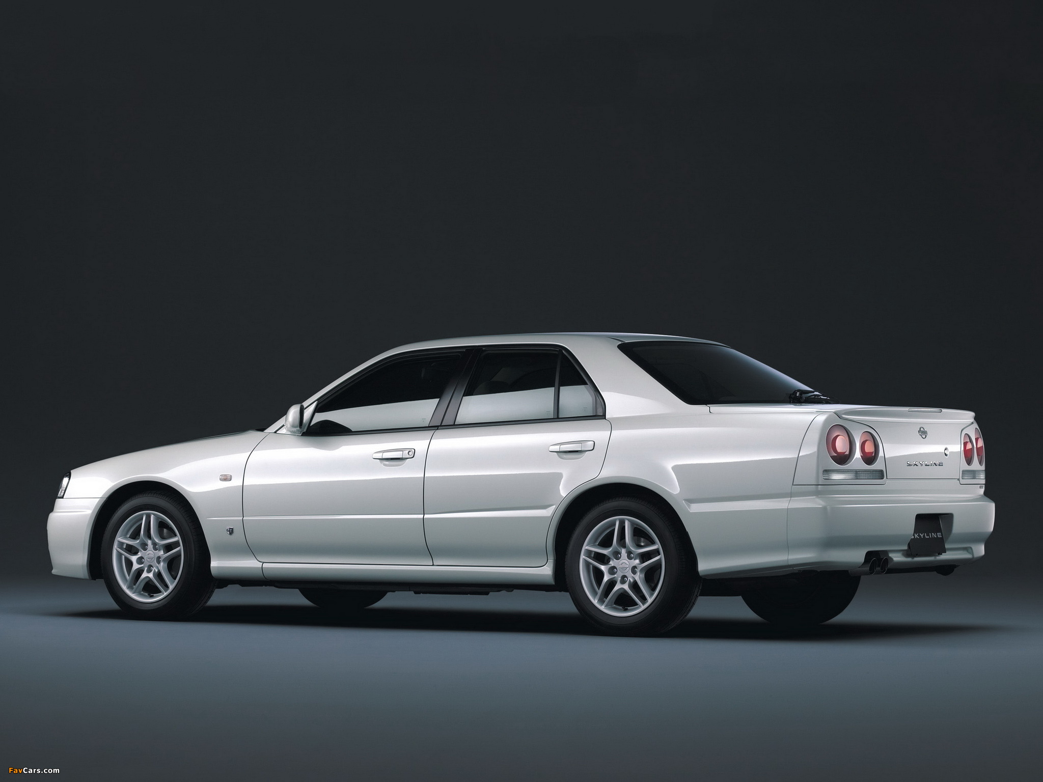 Nissan Skyline GT Sedan (ER34) 2000–01 wallpapers (2048 x 1536)