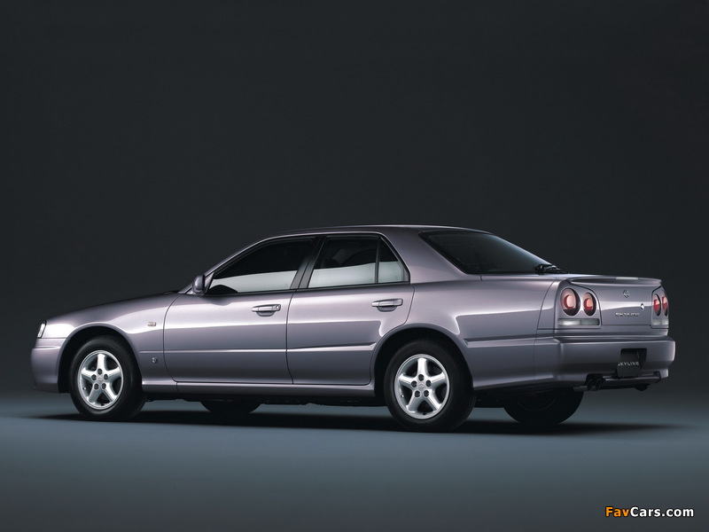 Nissan Skyline 25GT-X Turbo Sedan (R34) images (800 x 600)
