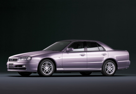 Nissan Skyline 25GT-X Turbo Sedan (R34) wallpapers