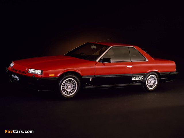 Photos of Nissan Skyline 2000 Turbo RS-X Coupe (KDR30XFT) 1983–85 (640 x 480)