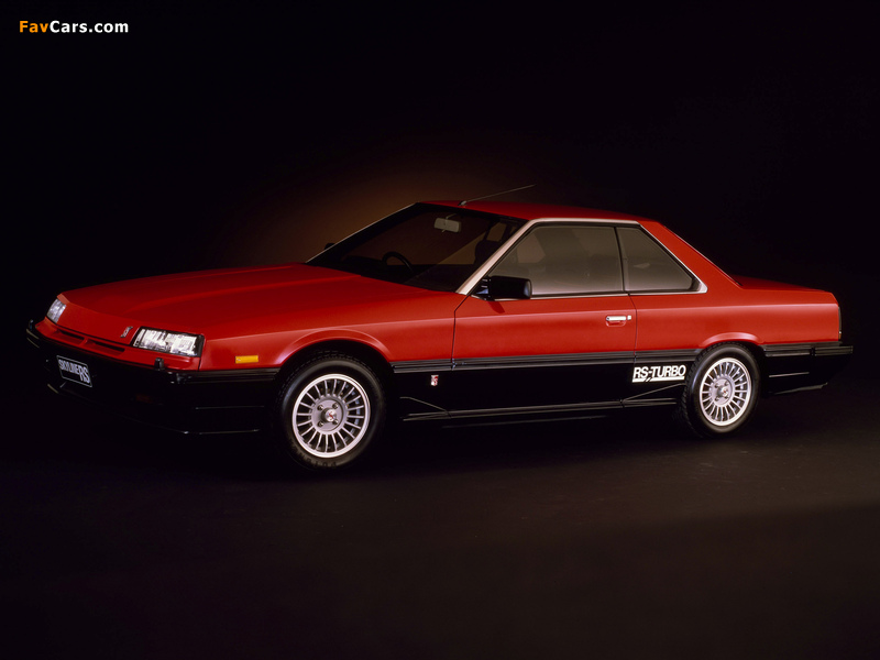 Photos of Nissan Skyline 2000 Turbo RS-X Coupe (KDR30XFT) 1983–85 (800 x 600)