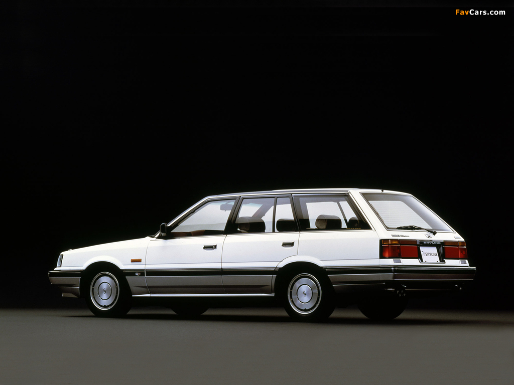 Photos of Nissan Skyline GT Turbo Wagon (WHJR31) 1986–87 (1024 x 768)