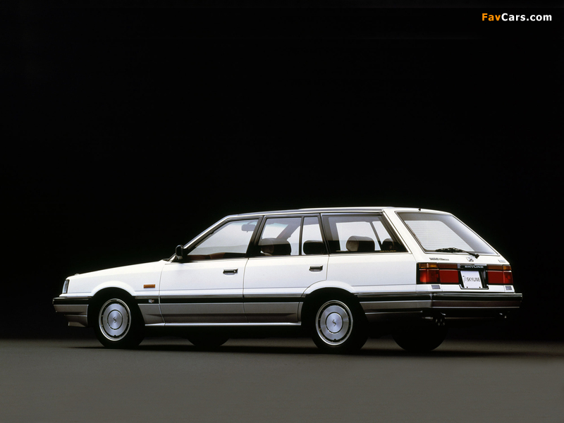 Photos of Nissan Skyline GT Turbo Wagon (WHJR31) 1986–87 (800 x 600)