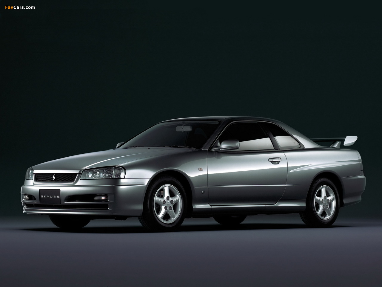 Photos of Nissan Skyline GT Coupe (HR34) 1998–2001 (1280 x 960)