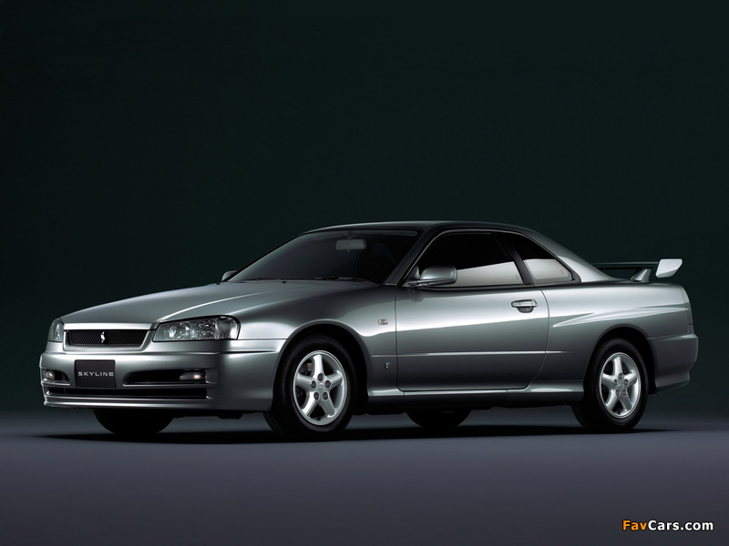 Photos of Nissan Skyline GT Coupe (HR34) 1998–2001 (800 x 600)