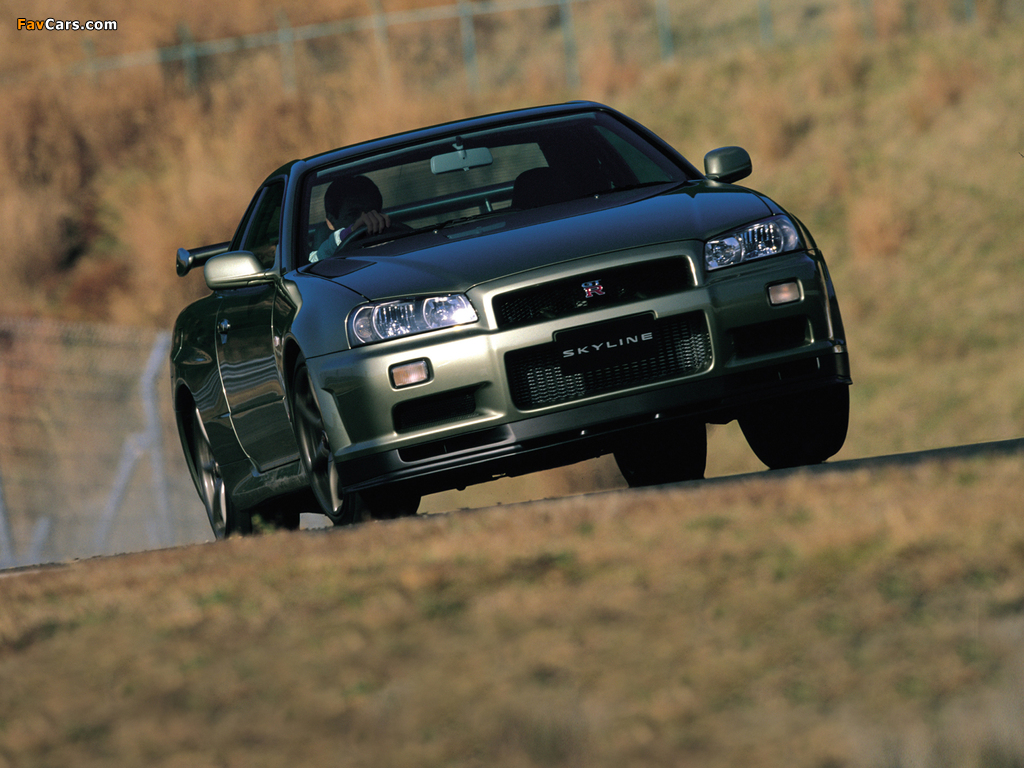 Photos of Nissan Skyline GT-R V-spec II Nür (BNR34) 2002 (1024 x 768)