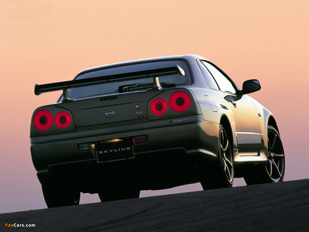 Photos of Nissan Skyline GT-R M-Spec Nür (BNR34) 2002 (1024 x 768)