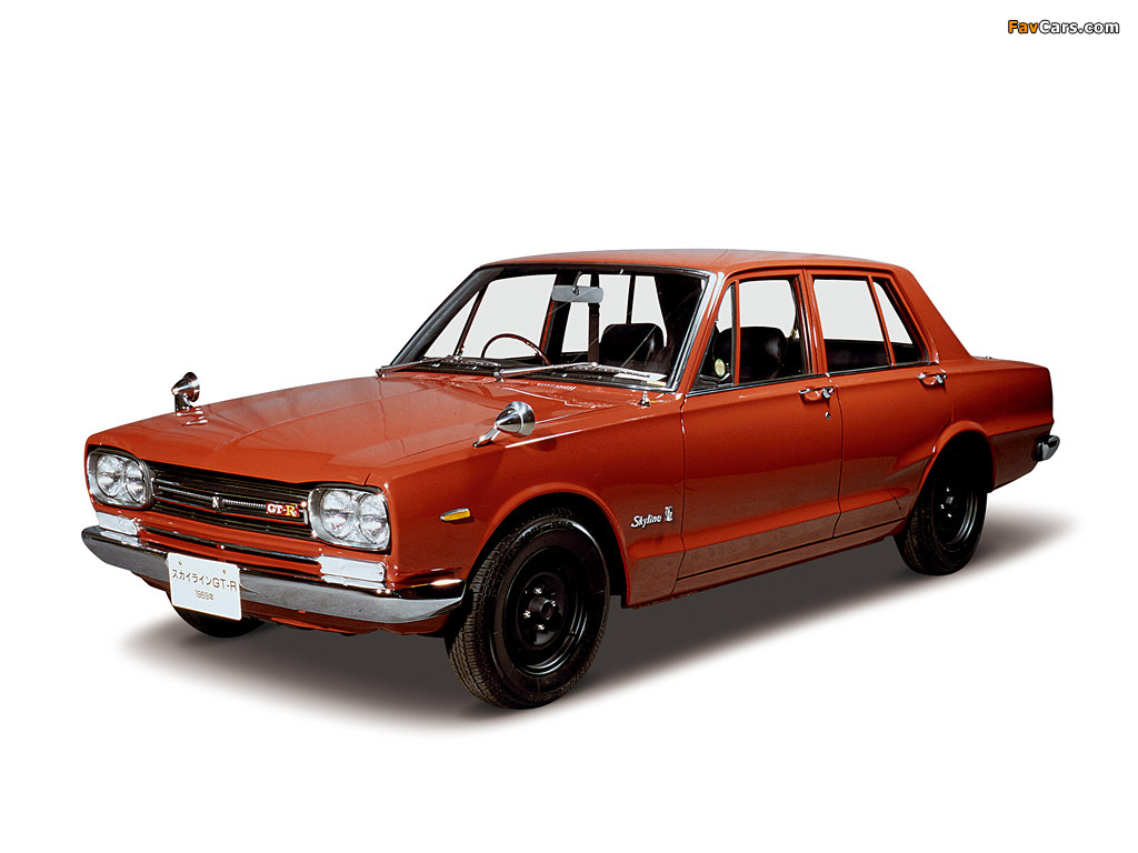 Pictures of Nissan Skyline 2000GT-R Sedan (PGC10) 1969–70 (1024 x 768)