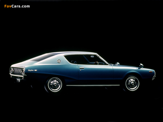 Pictures of Nissan Skyline 2000GT-X Coupe (KGC110) 1972–75 (640 x 480)