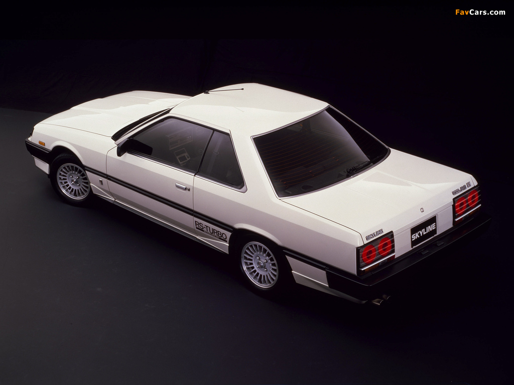 Pictures of Nissan Skyline 2000 Turbo RS-X Coupe (KDR30XFT) 1983–85 (1024 x 768)