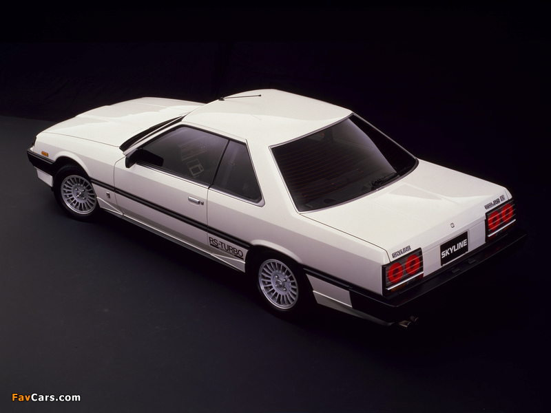 Pictures of Nissan Skyline 2000 Turbo RS-X Coupe (KDR30XFT) 1983–85 (800 x 600)