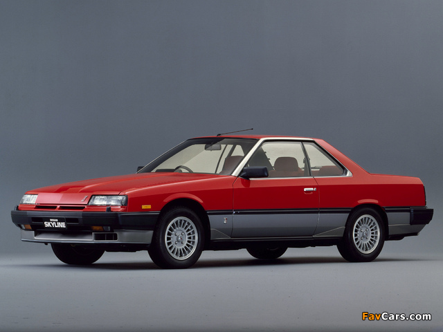 Pictures of Nissan Skyline 2000 Turbo RS-X Coupe (KDR30XFT) 1983–85 (640 x 480)