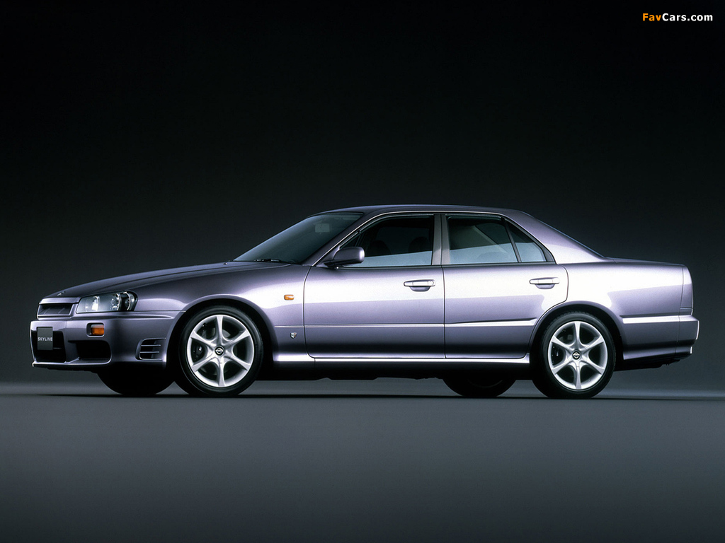 Pictures of Nissan Skyline GT Sedan (ER34) 1998–2000 (1024 x 768)