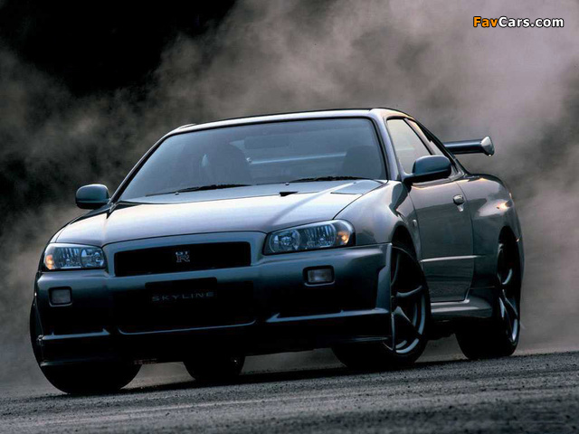 Pictures of Nissan Skyline GT-R (BNR34) 1999–2002 (640 x 480)