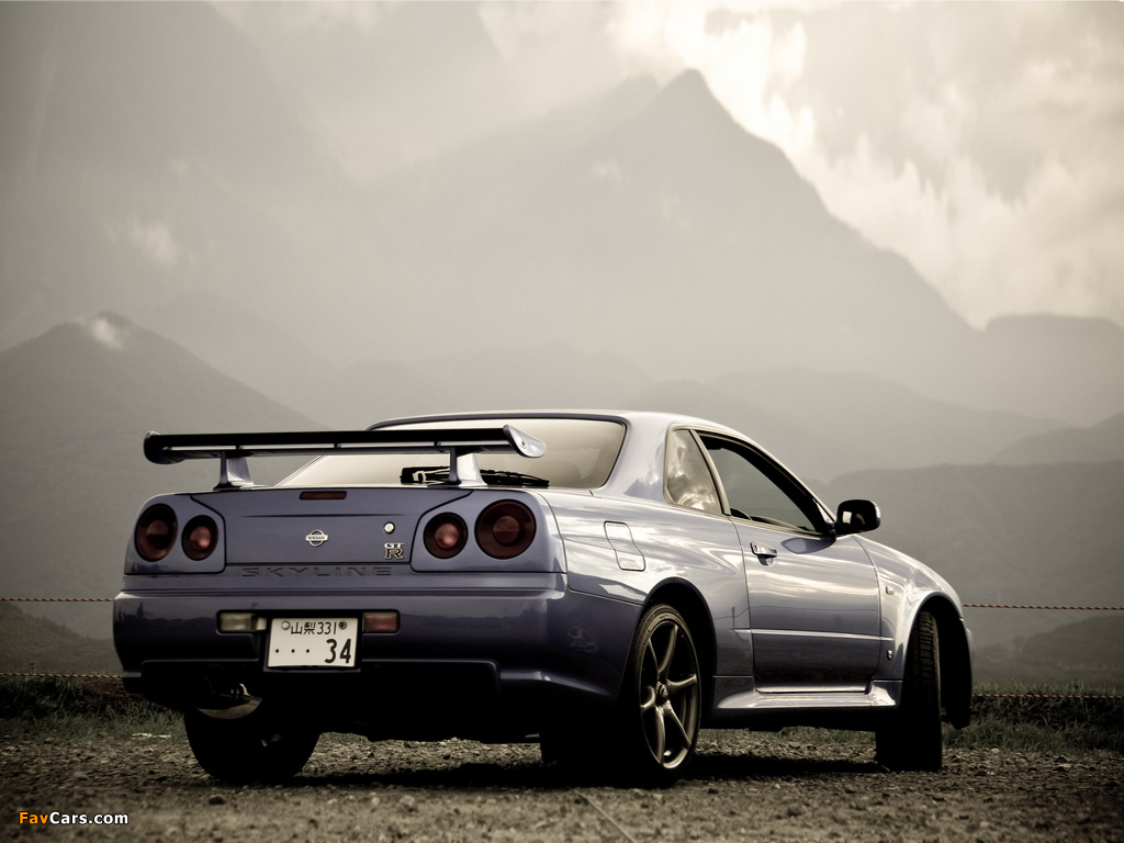 Pictures of Nissan Skyline GT-R (BNR34) 1999–2002 (1024 x 768)