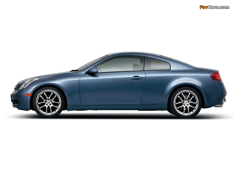 Pictures of Nissan Skyline Coupe (CV35) 2003–07 (800 x 600)
