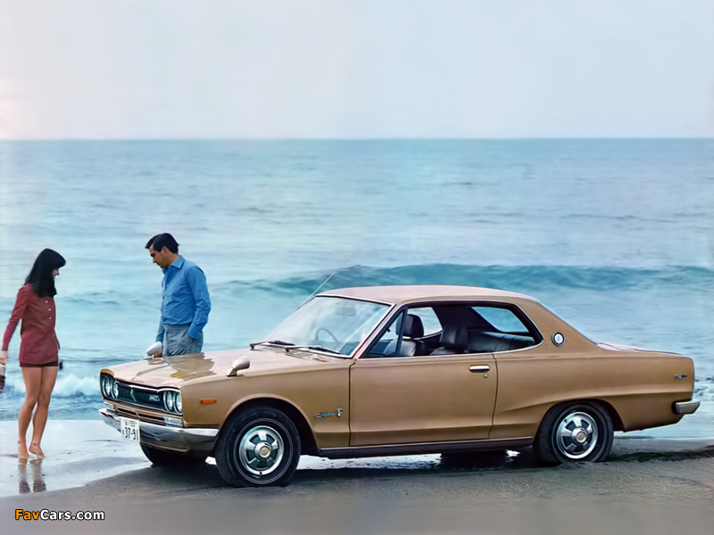 Nissan Skyline 2000GT Coupe (KGC10) 1970–72 wallpapers (800 x 600)