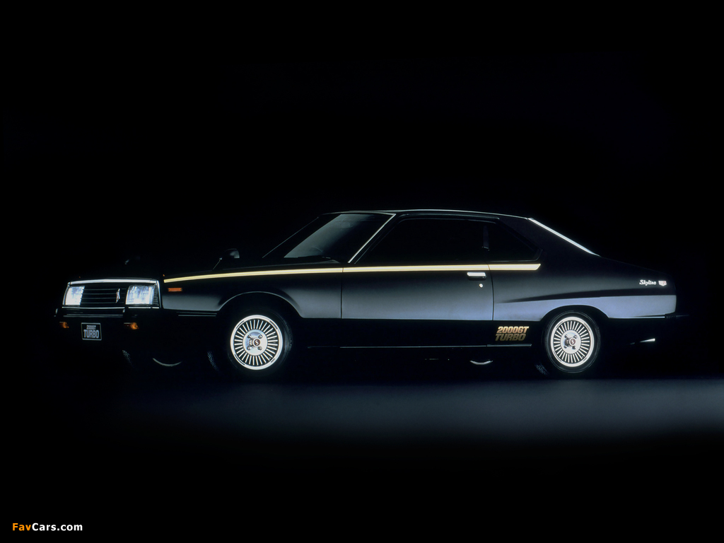 Nissan Skyline 2000GT Turbo Coupe (KHGC211) 1980–81 wallpapers (1024 x 768)