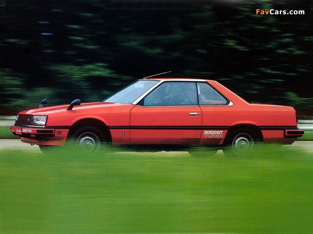 Nissan Skyline 2000GT Turbo Coupe (KHR30) 1981–85 wallpapers (640 x 480)