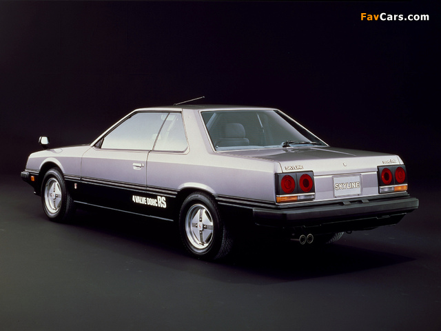 Nissan Skyline 2000RS Coupe (KDR30) 1981–83 wallpapers (640 x 480)